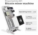 Bitaxe Gamma 601 Solo Miner 1.2T