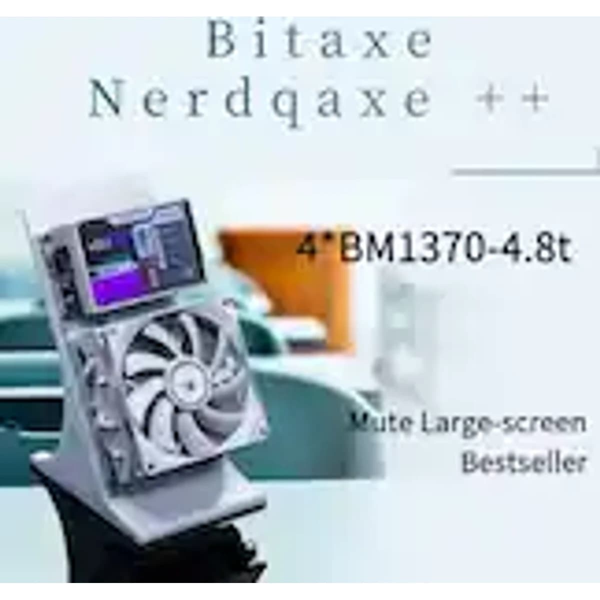 Bitaxe NerdQaxe++ 4.8TH/s Bitcoins Solo Miner
